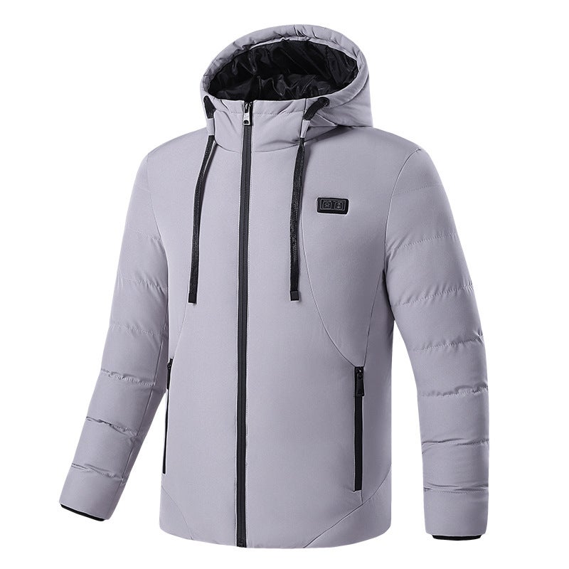 Smart Heating Clothing Couple Style Heating Clothing Constant Temperature Cotton Clothing Usb Electric Heating Constant Temperature Heating Cotton Clothing Jacket - Image 1